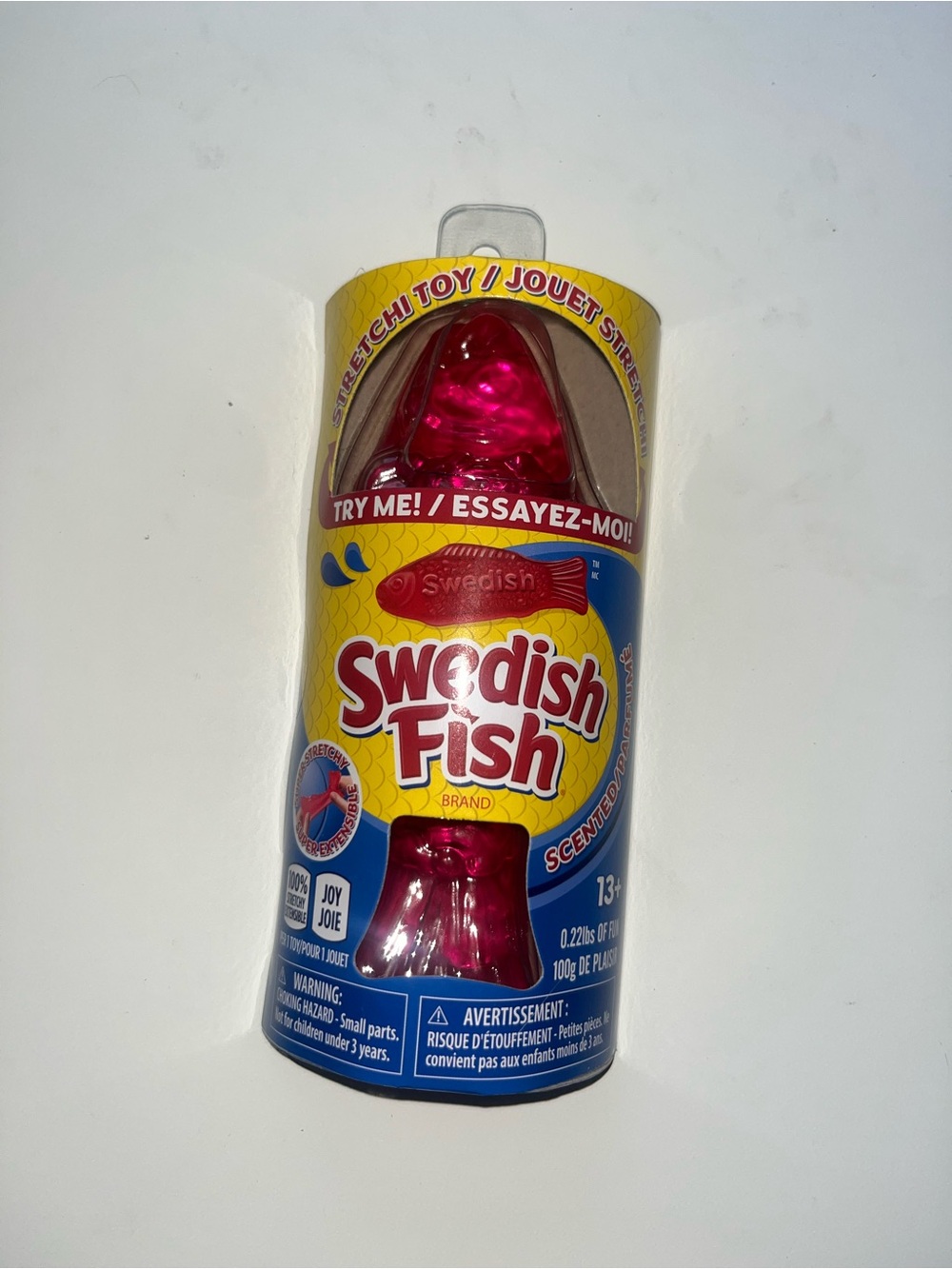 Stretch squishy Toy - Pink Scented Pet Fish Toy